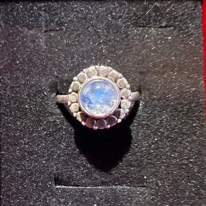 Rainbow Moonstone 7 Dainty